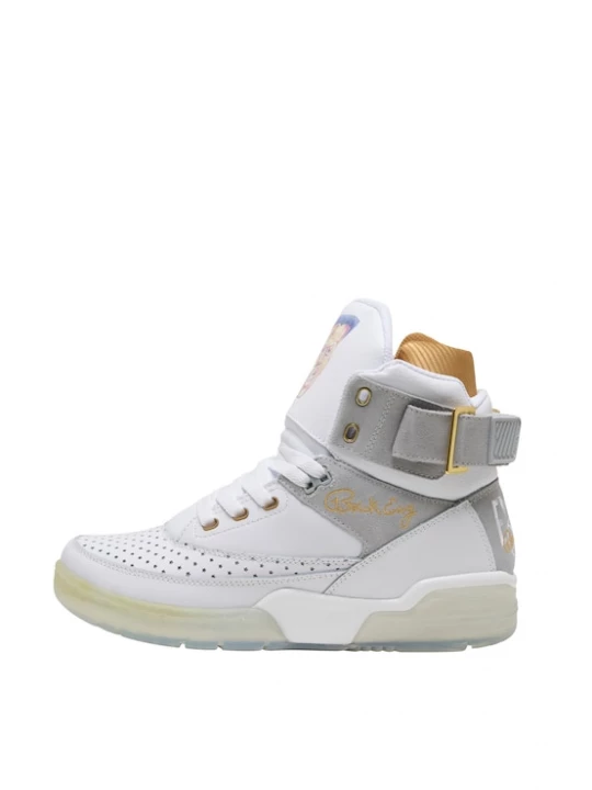Foto van product Ewing Sneakers hoog '33 HI x Laurens' grijs / wit