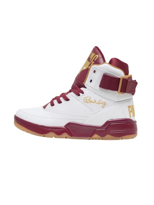 Foto van product Ewing Sneakers hoog '33 Hi x Pimp C' goud / bourgogne / wit