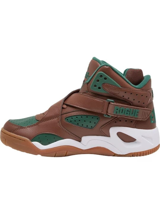 Foto van product Ewing Sneakers hoog bruin / smaragd