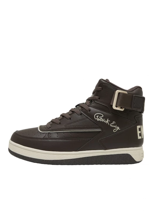 Foto van product Ewing Sneakers hoog 'Rebound Core 33' crème / chocoladebruin