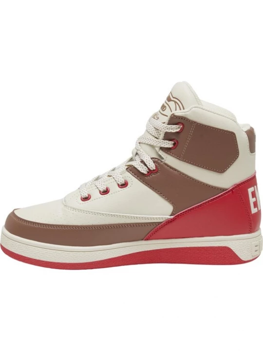 Foto van product Ewing Sneakers hoog 'Rebound' sand / bruin / rood