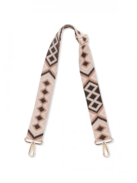 Foto van product Expatrié Accessoires voor tassen 'Jeanne' beige / lichtbruin / donkerbruin / poederroze
