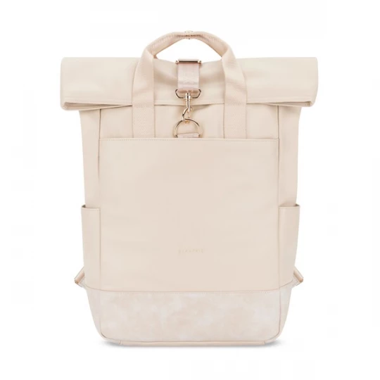 Foto van product Expatrié Rugzak 'Adele' beige / ecru / goudgeel