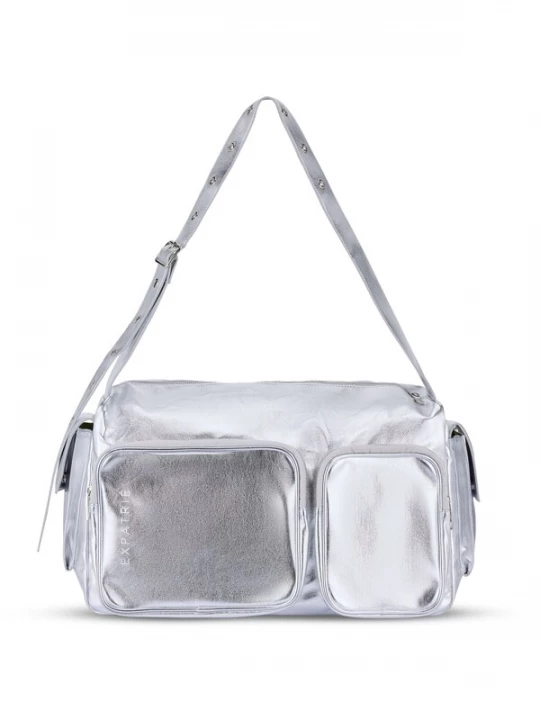 Foto van product Expatrié Weekendtas 'Nova' zilver