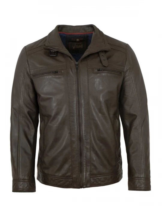 Foto van product EXZ By Existenz Tussenjas 'Waldum' donkerbruin