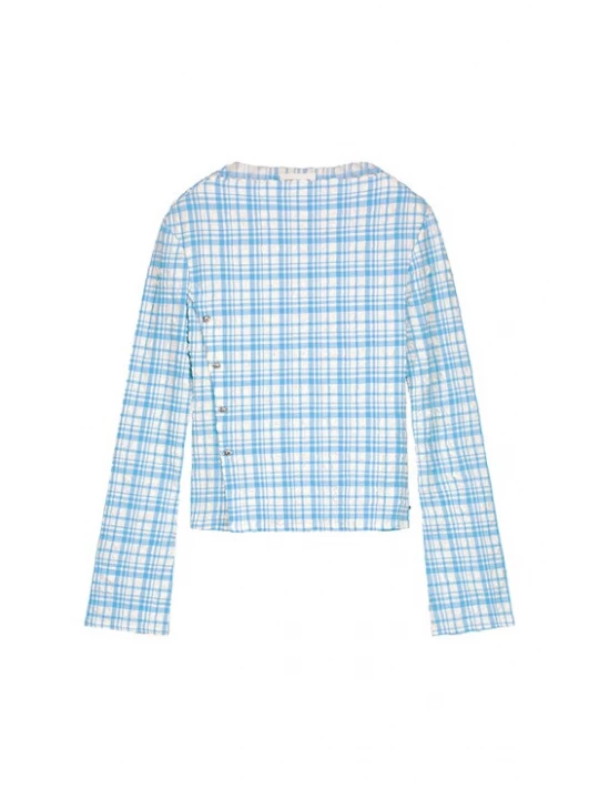 Foto van product Fabienne Chapot Blouse blauw / wit