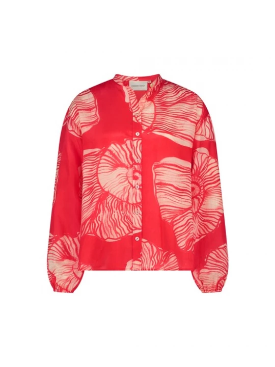 Foto van product Fabienne Chapot Blouse crème / rood