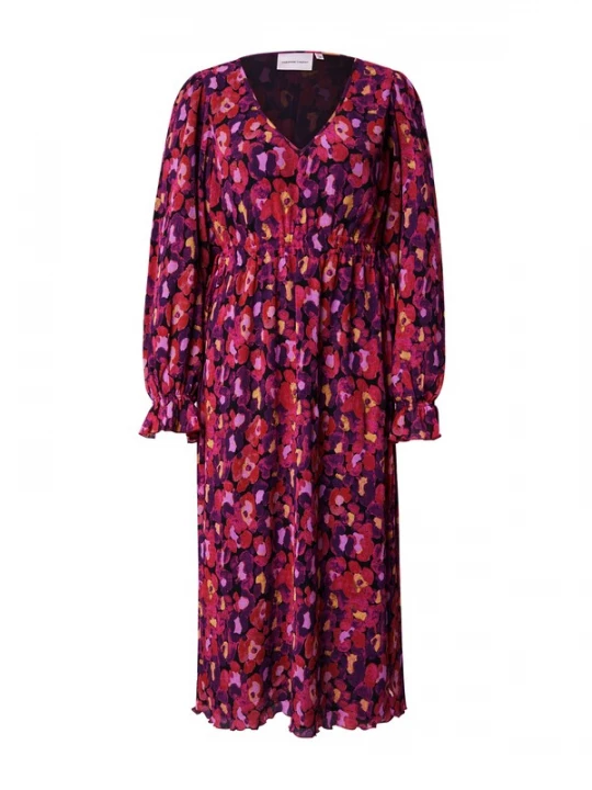 Foto van product Fabienne Chapot Jurk 'Pauline' bessen / rosa / roodviolet / zwart