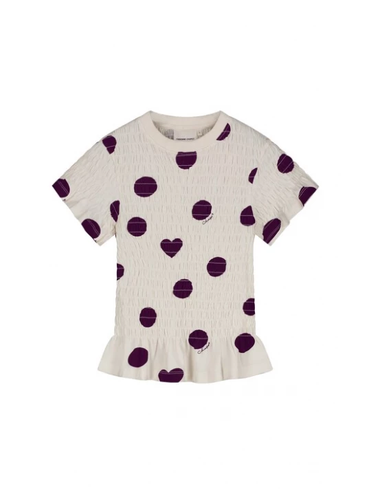 Foto van product Fabienne Chapot Shirt bruin / wit