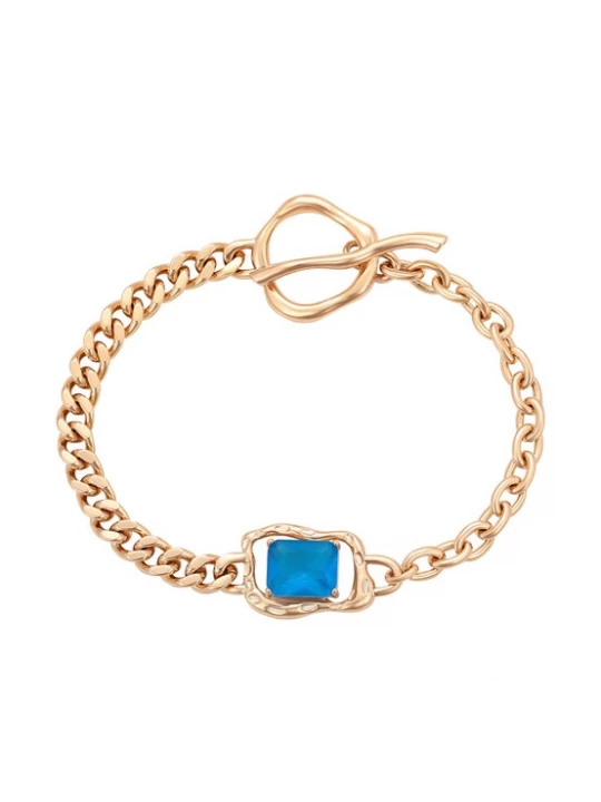 Foto van product faina Armband azuur / rose-goud