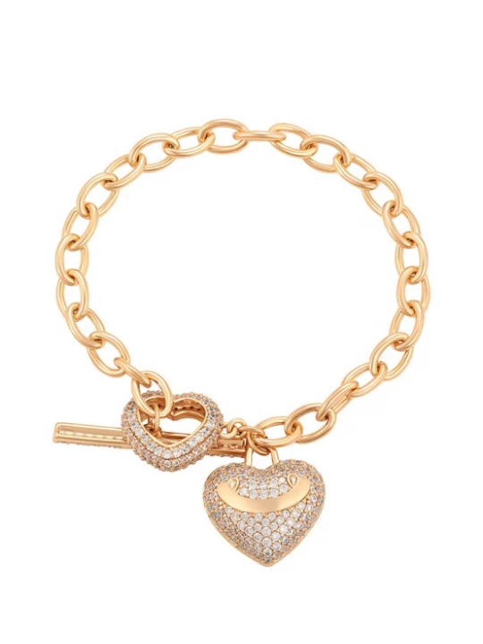 Foto van product Gaya Armband rose-goud / transparant