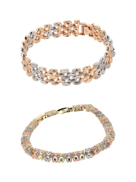 Foto van product faina Armband goud / rose-goud / zilver
