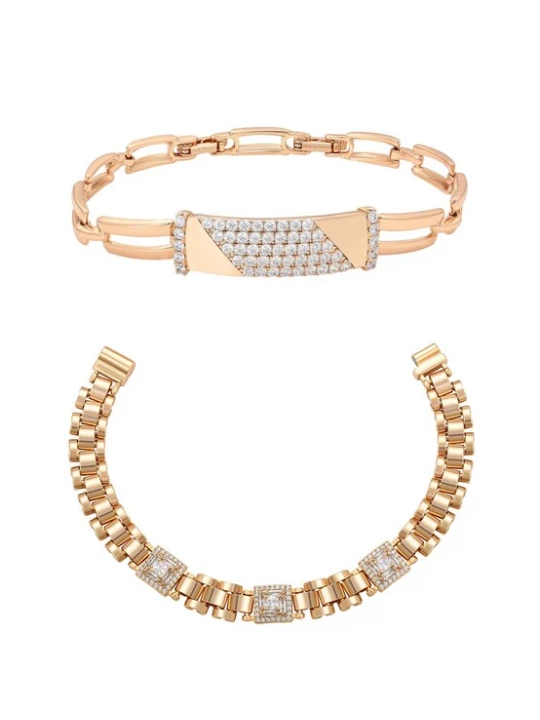Foto van product faina Armband goud / transparant
