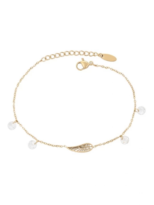 Foto van product faina Armband goud / transparant