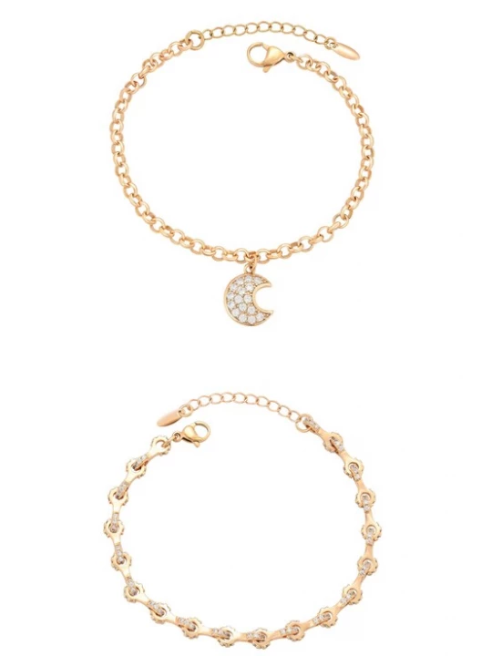 Foto van product faina Armband goud / transparant