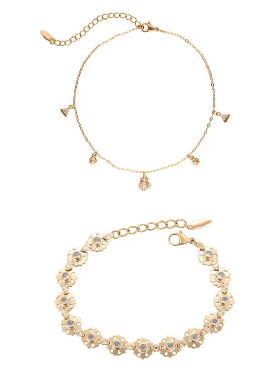 Foto van product faina Armband goud / transparant