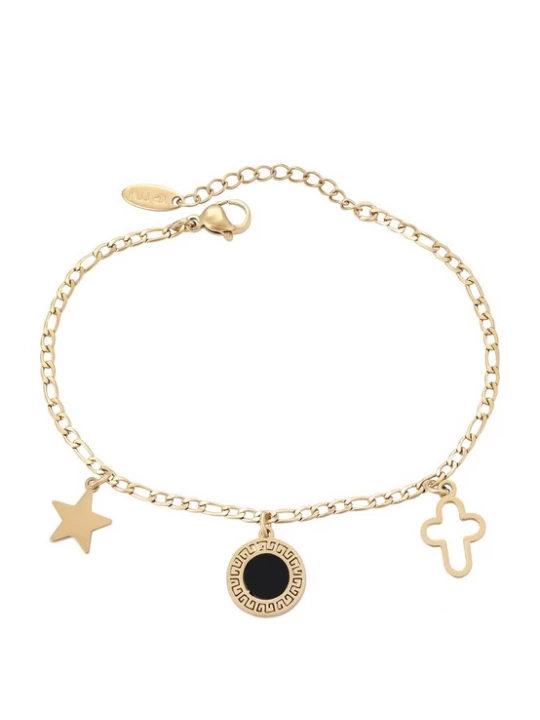 Foto van product NAEMI Armband goud / zwart