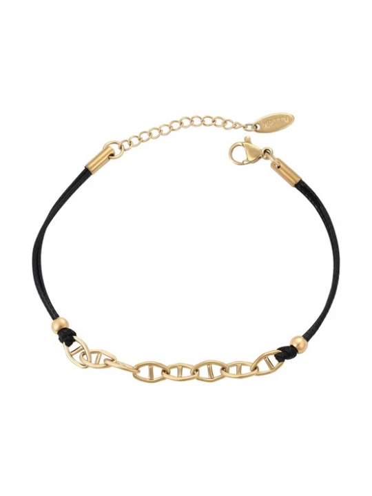 Foto van product faina Armband goud / zwart
