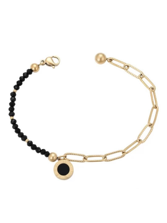 Foto van product NAEMI Armband goud / zwart