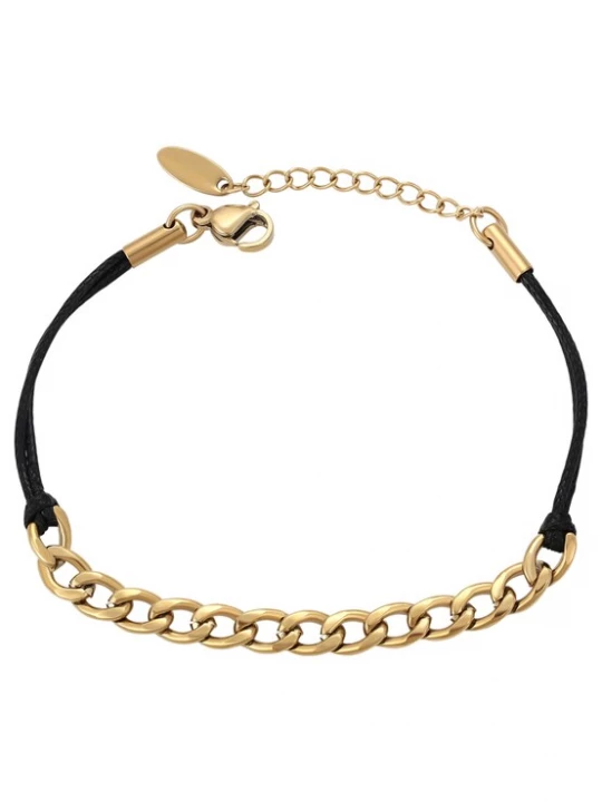 Foto van product NAEMI Armband goud / zwart