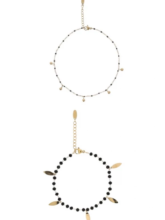 Foto van product faina Armband goud / zwart