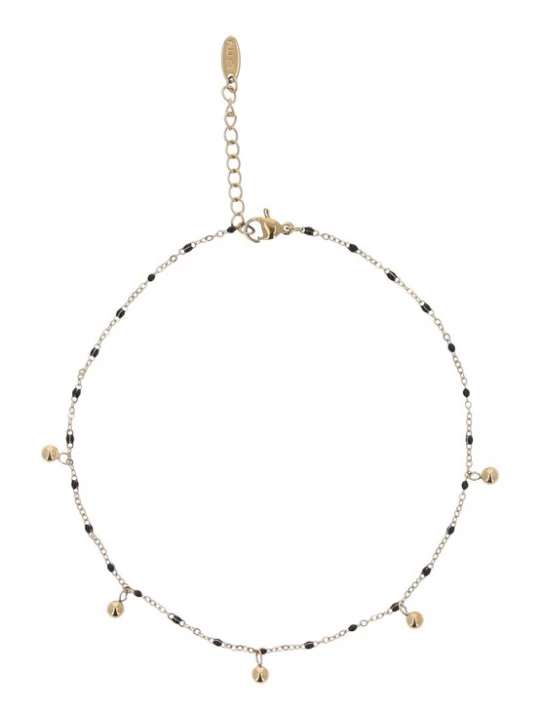 Foto van product NAEMI Armband goud / zwart