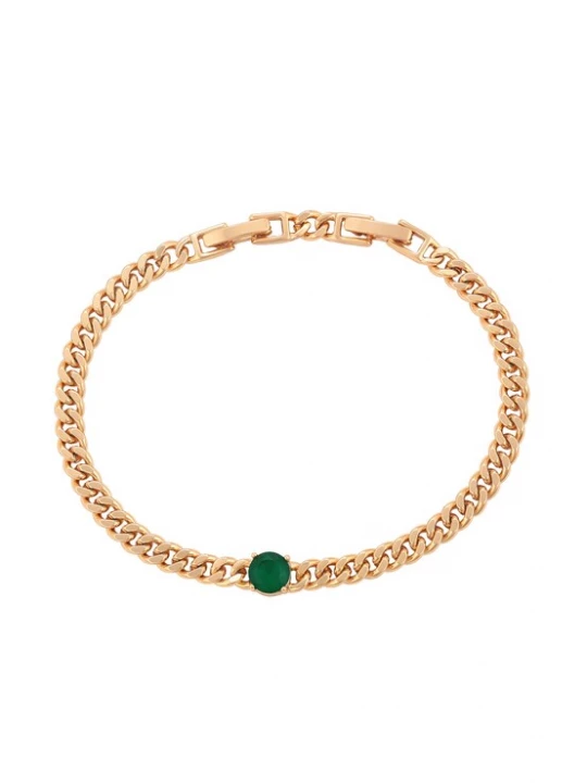 Foto van product NAEMI Armband goud / groen