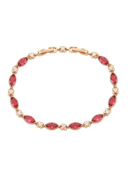 Foto van product NAEMI Armband rose-goud / framboos