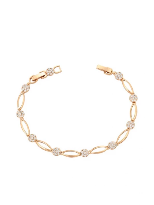 Foto van product faina Armband rose-goud / transparant