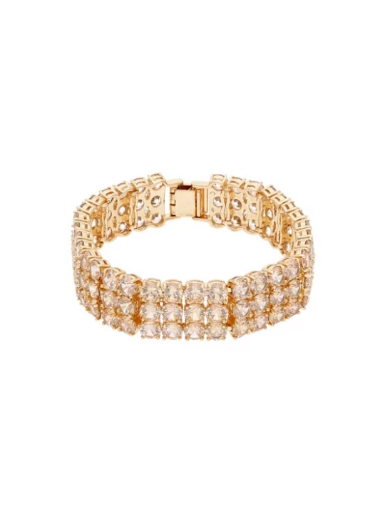 Foto van product faina Armband rose-goud / transparant