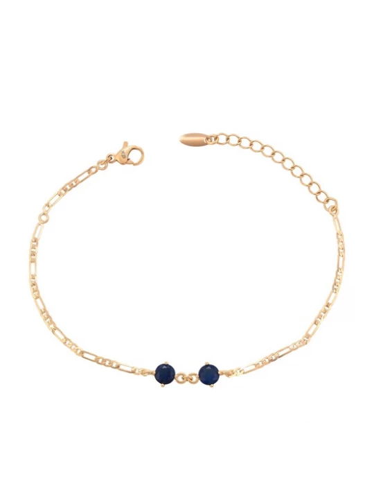Foto van product NAEMI Armband navy / goud