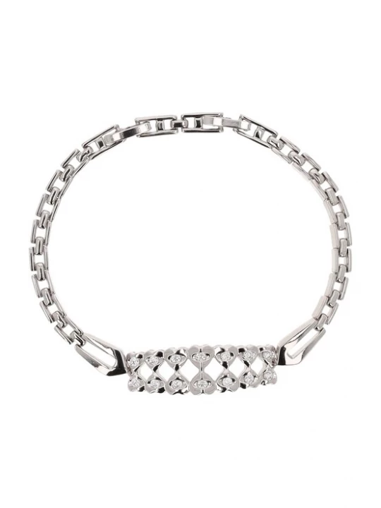 Foto van product faina Armband zilver / transparant