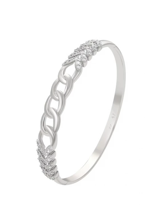 Foto van product faina Armband zilver / transparant