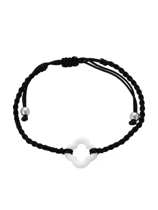 Foto van product faina Armband zwart / zilver / wit