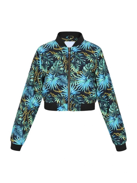 Foto van product faina Athlsr Tussenjas blauw / groen / zwart