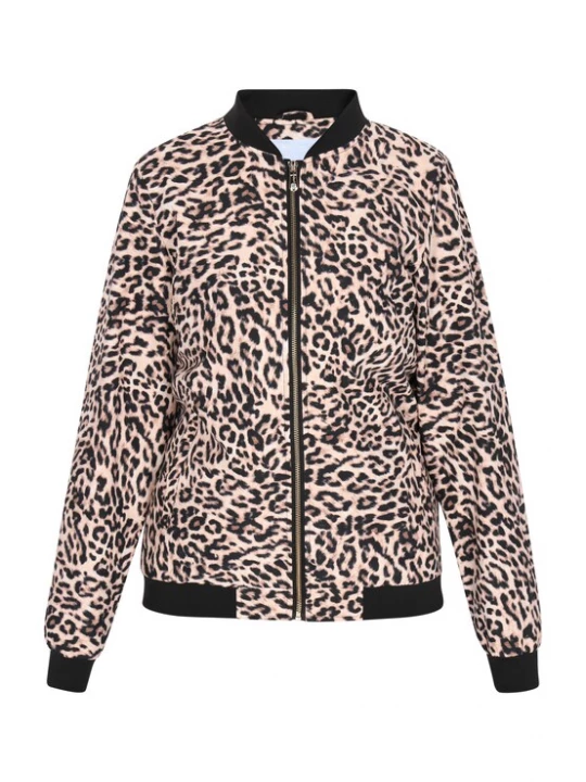 Foto van product faina Athlsr Tussenjas 'Stylish Look' bruin / cappuccino / zwart