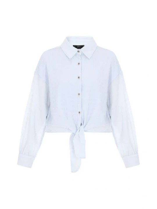 Foto van product faina Blouse 'Festive' lichtblauw