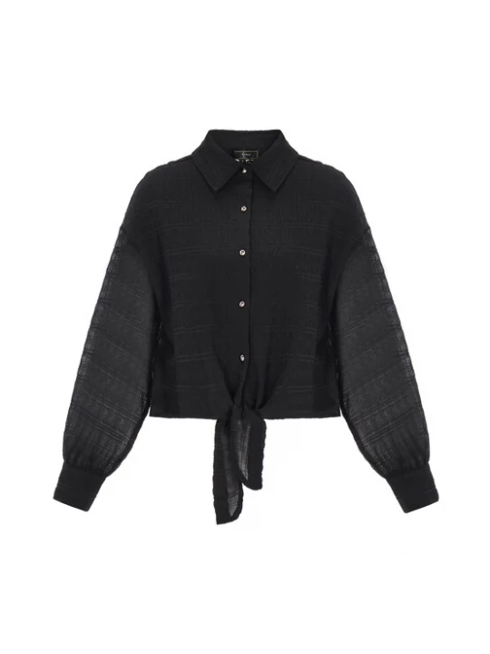 Foto van product faina Blouse 'Festive' zwart