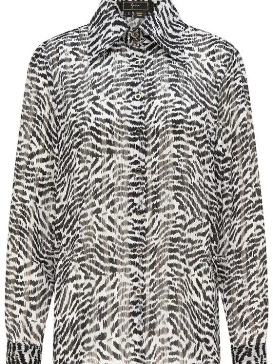 Foto van product faina Blouse zwart / wit
