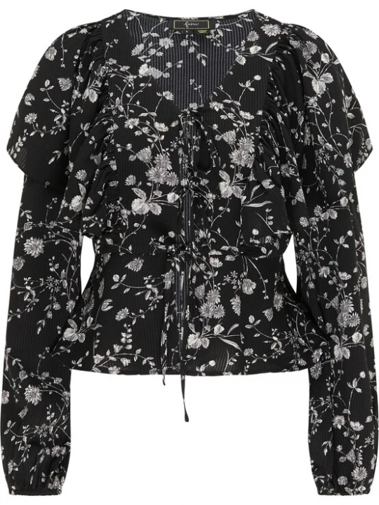 Foto van product faina Blouse zwart / wit