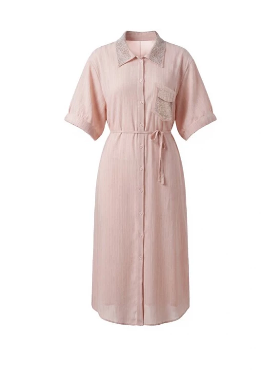 Foto van product faina Blousejurk rosé / poederroze