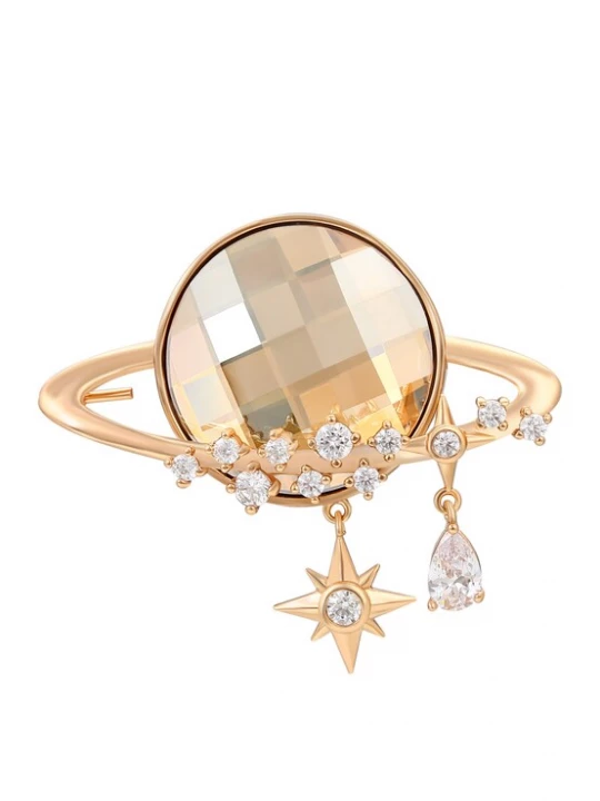 Foto van product Gaya Broche goud / transparant