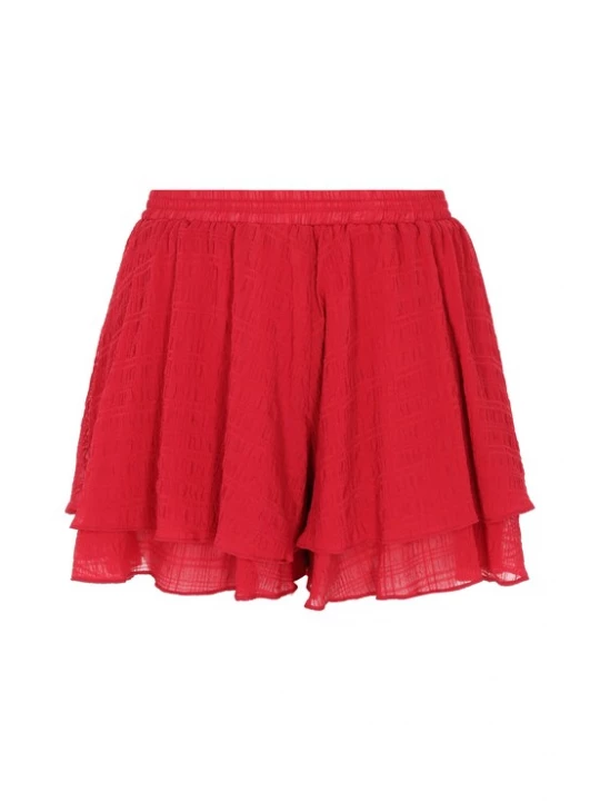 Foto van product faina Broek 'Festive' knalrood