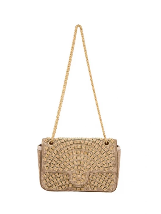 Foto van product faina Clutch champagne / goud