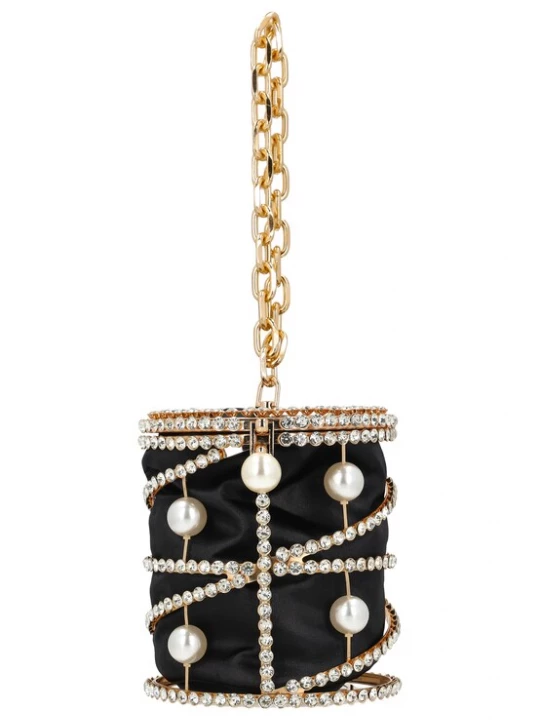 Foto van product faina Clutch goud / zwart