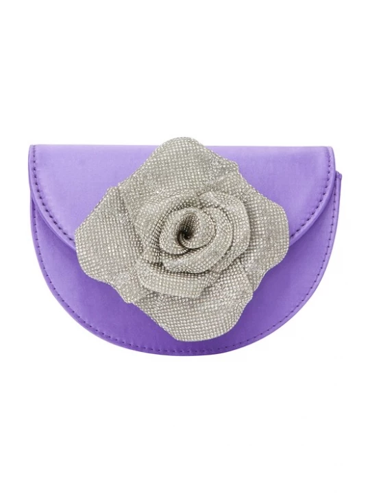 Foto van product faina Clutch lila / zilver