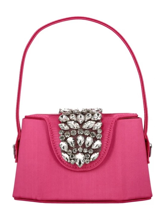 Foto van product faina Clutch pink / zilver