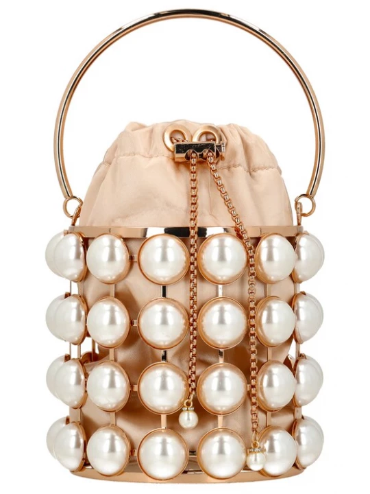 Foto van product faina Clutch rose-goud