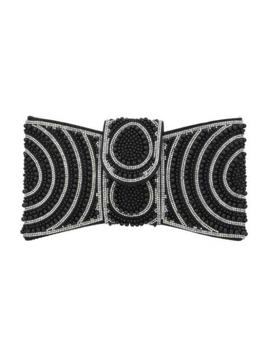 Foto van product faina Clutch zwart / wit