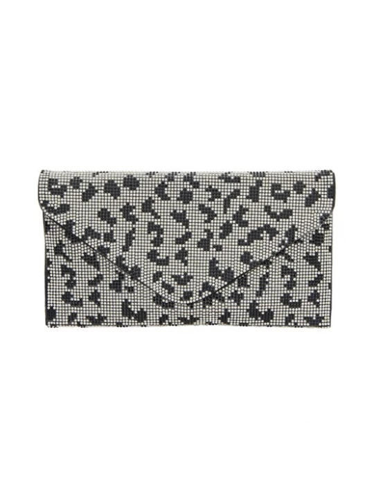 Foto van product NAEMI Clutch zwart / zilver